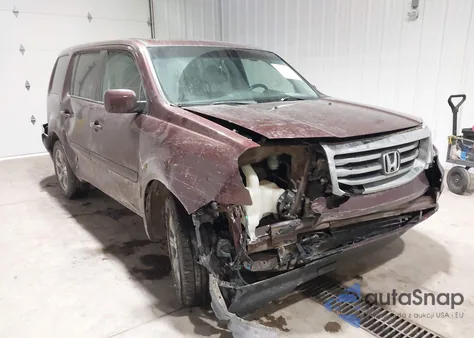 2013 Honda Pilot Ex-L из США, поврежденный, VIN 5FNYF4H51DB037848